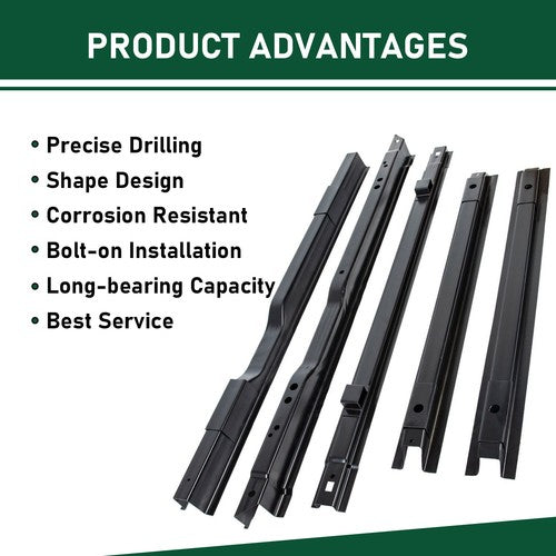 Long Truck Bed Floor Support 8 FT Bed for 99-18 Ford Super Duty F250 F350 F450