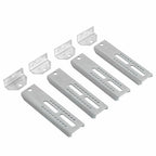 8 Pcs 10 Inch Tall Galvanized Boat Trailer Vertical Bunk Board Brackets Bolster