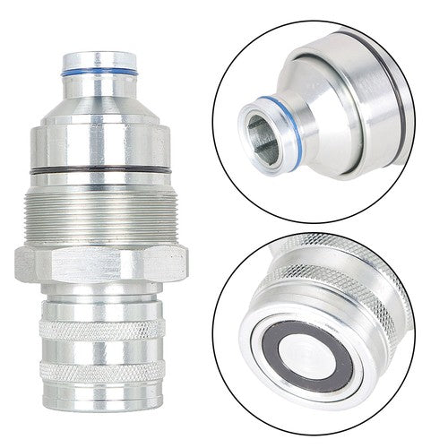 Male Female Flat Face Coupler Kit For Bobcat Loader Excavator 7246790 6667807