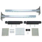Pair Steel Boat Trailer Pontoon Roller Guide On Zinc Plated for Sailboat Trailer