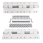 2x 55721 Swing Away Bracket White Alloy Steel Powder-Coated for Electric Jacks