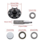 Southwest Wheel Square 42 Spindle and 8-6.5" Bolt Circle 9/16" Trailer Hub Kit