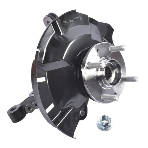 Front Left Steering Knuckle Assembly Black Fits Hyundai Accent Dodge Attitude