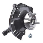 Front Left Steering Knuckle Assembly Black Fits Hyundai Accent Dodge Attitude