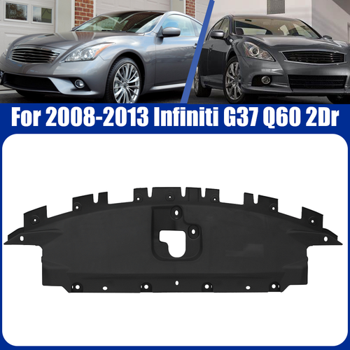 IN1224100 Radiator Support Cover for Infiniti G37 Q60 2Dr 2008-2013 Front Upper