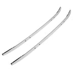 Roof Rack Side Rail Set For Mazda CX5 2017 2024 White Luggage Carrier 2 Pieces