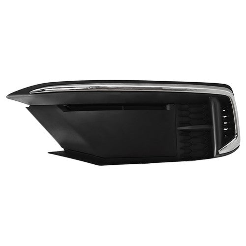 Front Fog Light Lamp Covers W/Chrome for 2019-2021 for Honda Civic Coupe Sedan