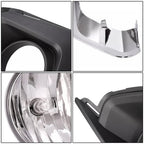 18-21 Chevy Traverse Driver LH Passenger RH Fog Lights With Bezel Harness Switch