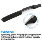 Painted Black Trunk Roof Spoiler Lip Wing for Ford F-150 F150 Gen 2 Raptor 15-20