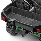 Black Steel Hitch Mounted Spare Tire Carrier for Kawasaki Teryx4 800 2014 2025
