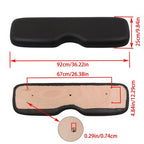 Seat Back Cushion Top Cushion Black For EZGO Golf Cart RXV, Freedom RXV 2008+