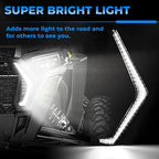 Front and Rear Accent Light Kit for 2019-2023 Polaris RZR XP 4 Turbo 1000