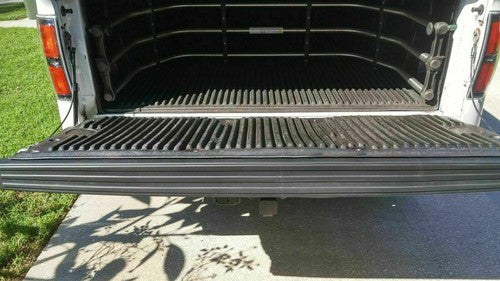 Tailgate Top Protector Spoiler Cover Moulding Cap Black For 2009-2014 Ford F150