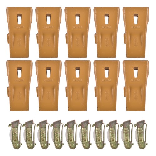 X290 Sharp Bucket Teeth/Tooth with K290S Flexpins Fit for Mini Excavator 10Pcs