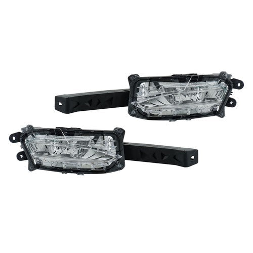 Left+Right LED DRL Lamp Clear For RX350 RX450h Lexus 2020 2021 2022 Fog Light