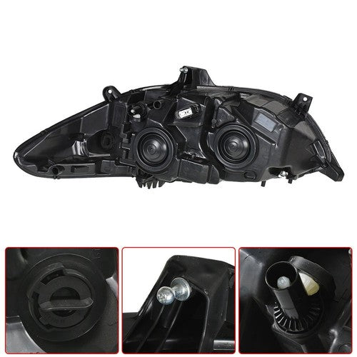 For Ford Fusion 2013 2014 2015 2016 Headlight Headlamps Clear Halogen Passenger