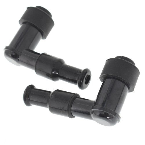2��Spark Plug Boot Cap Cover Resistor  LB05F 90 Degree For Motorcycle Snow NEW