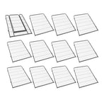 16 Panels 40 x 27 inch Dog Playpen Crate Fence Pet PlayPen Exercise Cage
