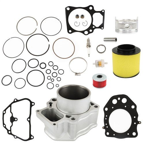 For Honda TRX 420 Rancher 420 Cylinder Engine Rebuild Top End Kit  2007-2020