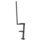 Adjustable Trailer Tongue 2 Steps Dual Steps for Bass Boat Trailer Pontoon Boats