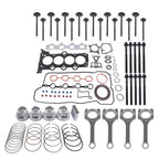 Engine Rebuild & Connecting Rod & Piston Kit for Hyundai Veloster Kia Rio Soul