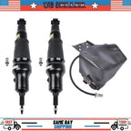 2 Air Suspension Shock Absorber + 1 Compressor For Infiniti QX56 2011-2013 Rear