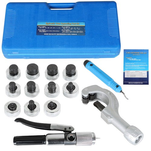 3/8" to 1-5/8" HVAC Hydraulic Swaging Tool Kit For Copper Tubing Expanding