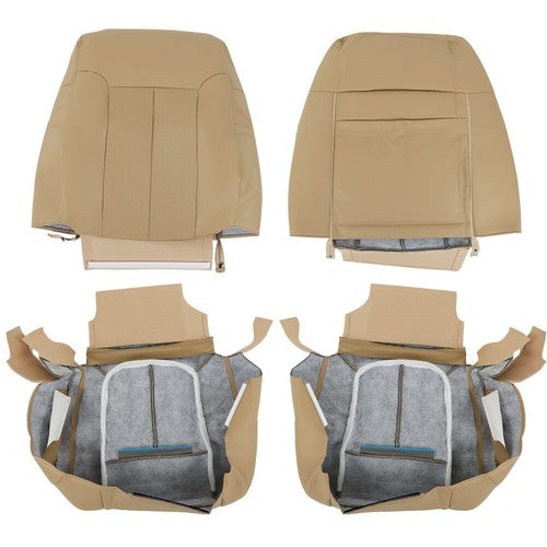Fit For Ford F150 Lariat 2009-2014  Front Driver Passenger Perforated Seat Cover