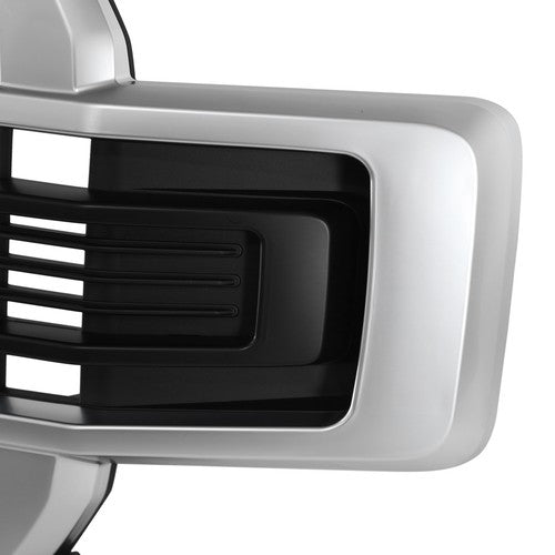 JL3Z-8200-RA Brushed Stain Aluminum Front Upper Grille for Ford F-150 2018-2020