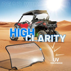 Clear Rear Windshield for CFMOTO ZForce 950 Sport Trail 800 Trail 23 25 Vented
