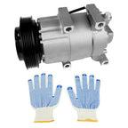 A/C Compressor with Clutch For Hyundai Accent Kia Rio 1.6L l4 GAS DOHC 2018-2019