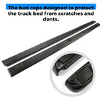 Bed Side Rail Top Molding Covers For Ford F250 F350 Super Duty 02 16 8 Ft LH RH