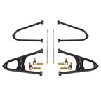 2 1 Front A Arms for Honda TRX450R with Braided Brake Lines Clamps 2004 2007