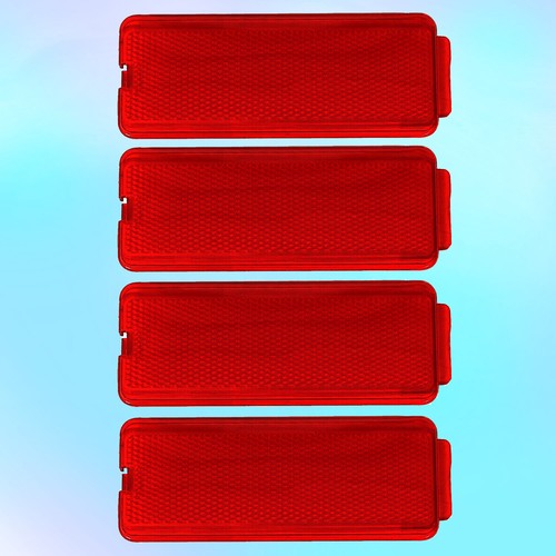 Front Rear Door Red Reflector Panel for Ford F250 F350 Super Duty 1999 2007