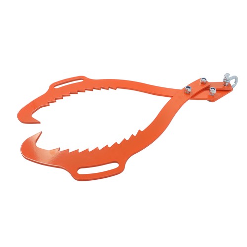 Heavy Duty Claw Hook 2 Claw Timber Log Lifting Tongs For Lumber Skidding 32 Inch