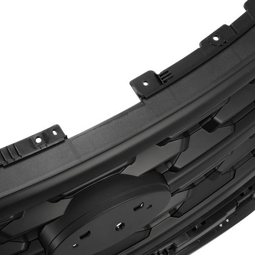 For Ford Explorer 2018-2019 Black Front Bumper Upper Grille Black ABS Painted