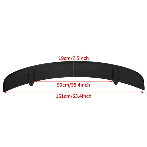 Fits Dodge Charger 2011-2023 Rear Trunk Wing Spoiler Factory Style Black ABS 1PC