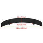 Fits Dodge Charger 2011-2023 Rear Trunk Wing Spoiler Factory Style Black ABS 1PC