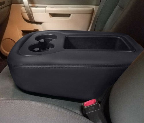 Console Jump Leather Armrest Cover for Chevy Silverado 1500 2500 3500 2007 2014