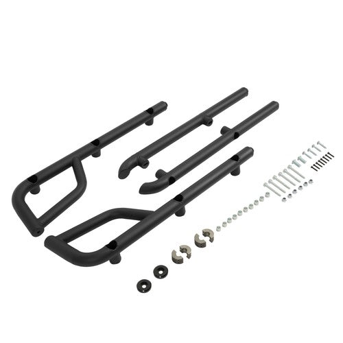 Powder Coated Heavy Duty Steel Nerf Bars For Kawasaki Mule Pro FXT 2015 Black
