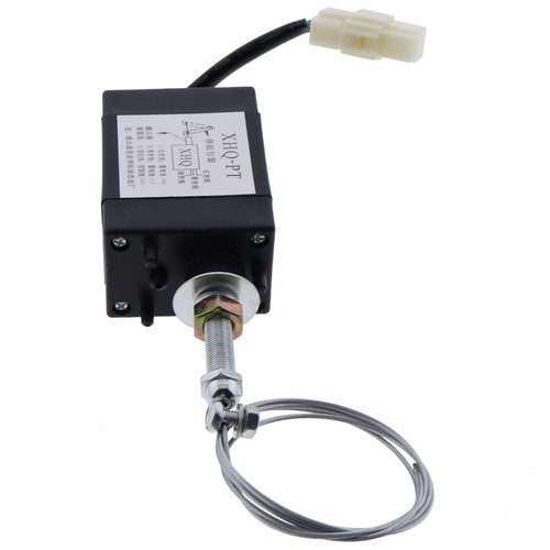 Electromagnetic XHQ-PT Valve Engine Stop Solenoid 12V Electric Throttle adjuster