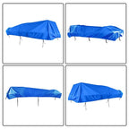 21-24FT Heavy Duty Trailerable Pontoon Boat Cover Beam Width Up to 102" Blue