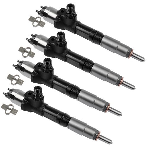 Ser of 4 Common Rail Fuel Injectors Fits for Kubota V3800 V3800T 3.8L 1J50053052