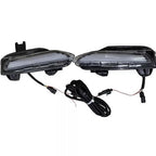 4PCS LED Double Color Fog LIghts & Turn Signal Lights For 2014-2020 Infiniti Q50