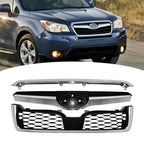 Front Chrome Factory OE Style Grille Grill for Subaru Forester 2014-2018 2017