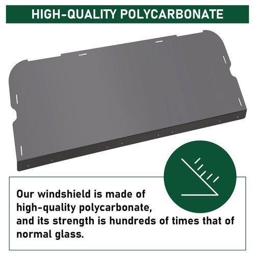 Tinted Rear Windshield Back Window For Polaris RZR XP 1000 / 4 1000 2014-2023