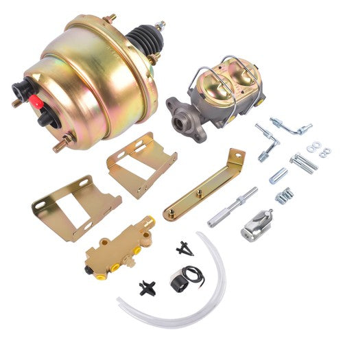7" Zinc Power Brake Booster Conversion Kit for Chevy Impala Bel Air 1959-1964