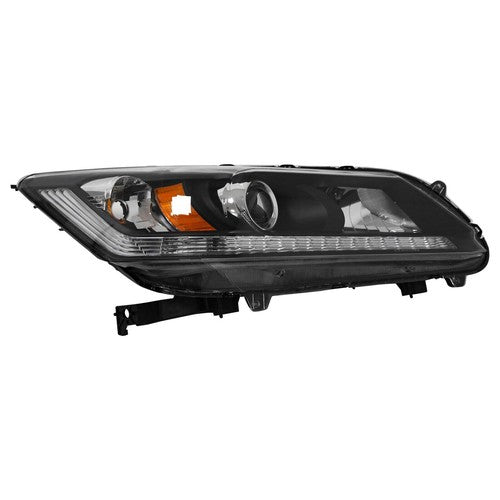 Projector Headlights Halogen Headlamps Set for 2013-2015 for Honda Accord Sedan