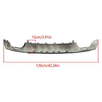 Matte Black Suit For Ford F150 2021-2023 Plastic Front Bumper Molding Trim Panel
