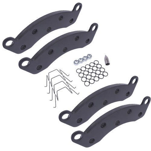 BRAKE PAD KIT 10K-12K AXLE FOR K71-180-00 DEXTER CALIPER 2 WHEELS Semi-Metallic